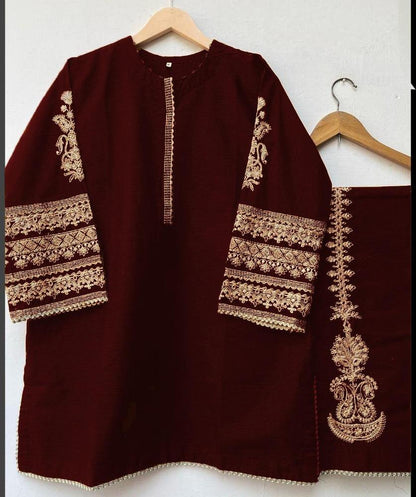 Women 3 Piece Lawn Embroidery