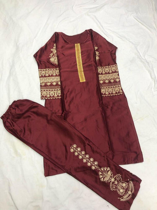 Women 3 Piece Lawn Embroidery