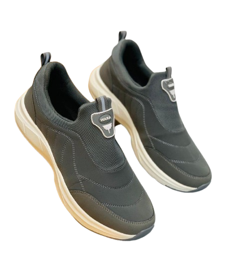 Men's Grey Casual Skechers Sneakers Size 7-12