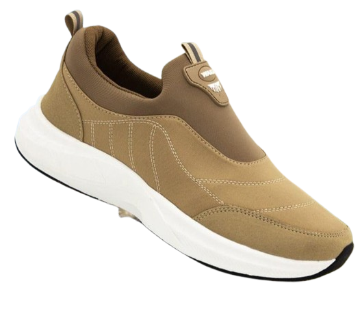 Men's Grey Rexine Casual Sneakers Sizes 7-12