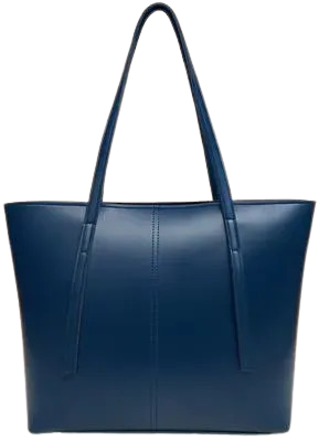 Women's Leather Tote Bag Black Blue Maroon Pink Mustard Beige Brown
